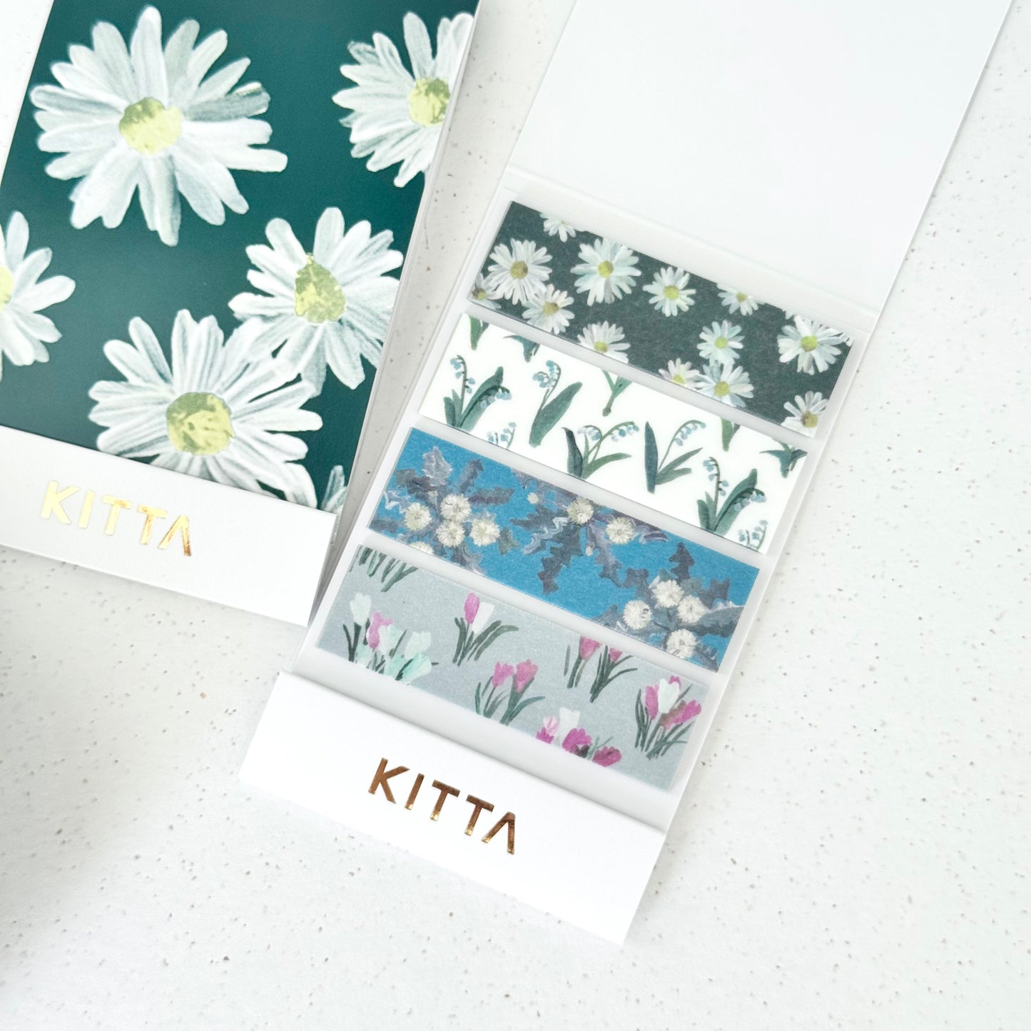 Bold Chrysanthemum - Pre-cut Washi Masking Tape
