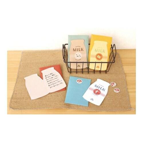 Fresh Milk Mini Letter and Envelope Set by Furukawashiko (Christmas gift)