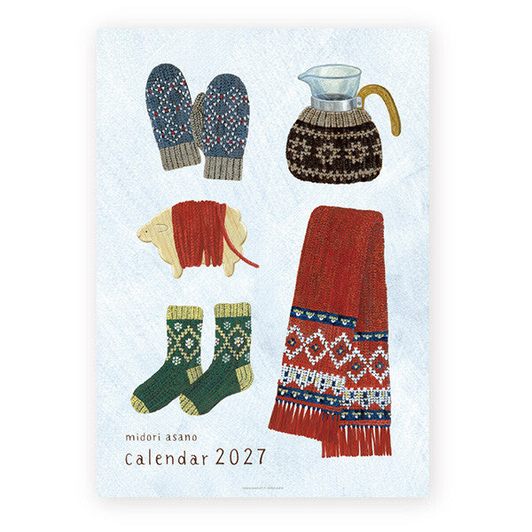 [Pre-order] Asano Midori Scenary - 2027 Wall Calendar