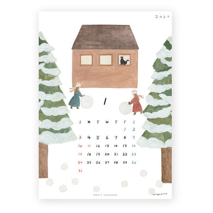 [Pre-order] Necktie 2027 Seasons - Wall Calendar