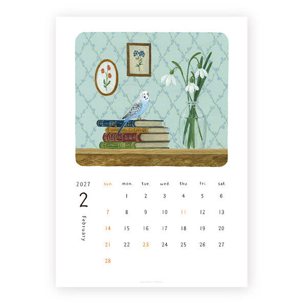 [Pre-order] Asano Midori Scenary - 2027 Wall Calendar