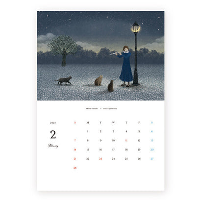 [Pre-order]  Kusaka Akira Nocturne - 2027 Wall Calendar