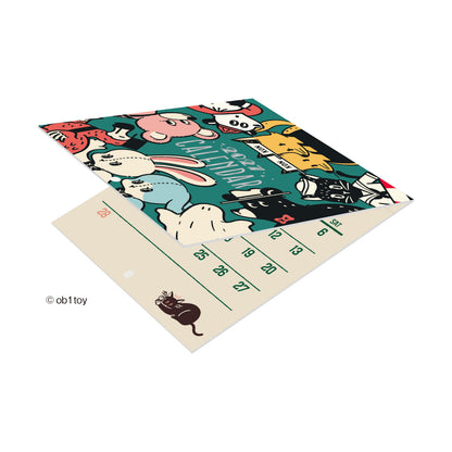 [Pre-order] Ob1toy - 2027 Mini Wall Calendar
