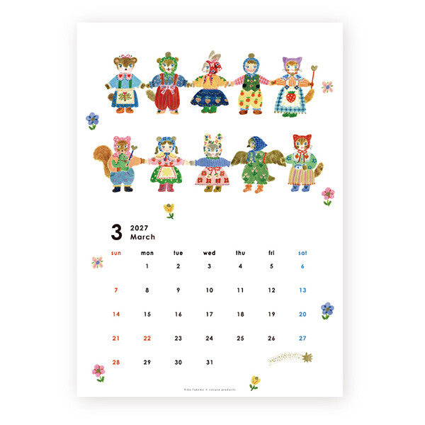 [Pre-order] Aiko Fukawa Forest Party - 2027 Wall Calendar