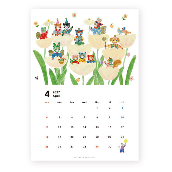 [Pre-order] Aiko Fukawa Forest Party - 2027 Wall Calendar