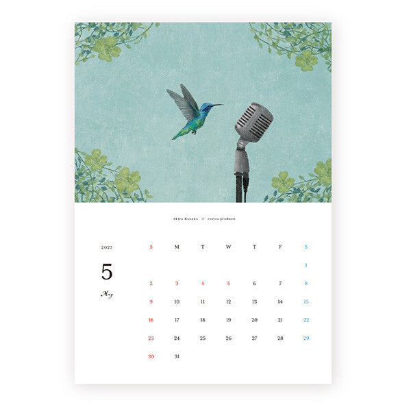 [Pre-order]  Kusaka Akira Nocturne - 2027 Wall Calendar