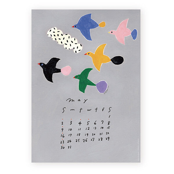 [Pre-order] Subikiawa Birds - 2027 Wall Calendar