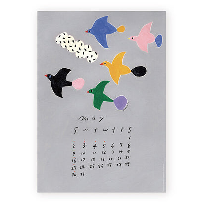 [Pre-order] Subikiawa Birds - 2027 Wall Calendar