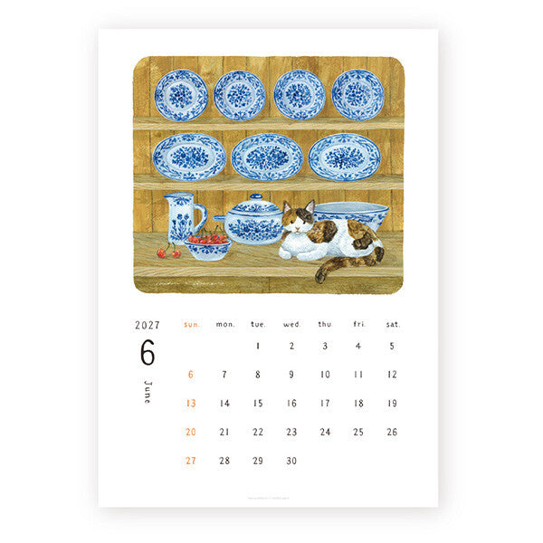 [Pre-order] Asano Midori Scenary - 2027 Wall Calendar