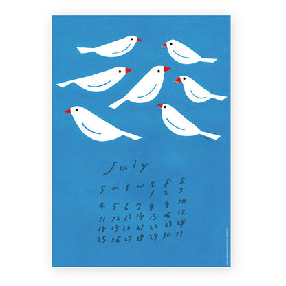 [Pre-order] Subikiawa Birds - 2027 Wall Calendar
