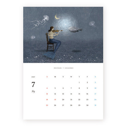 [Pre-order]  Kusaka Akira Nocturne - 2027 Wall Calendar