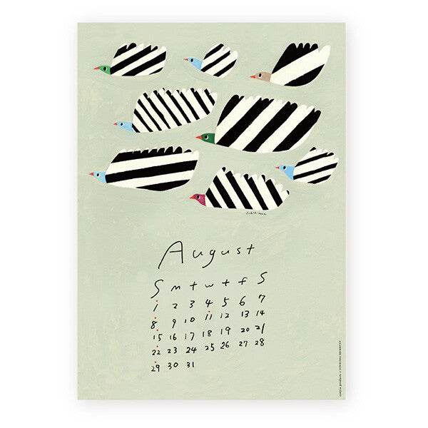 [Pre-order] Subikiawa Birds - 2027 Wall Calendar