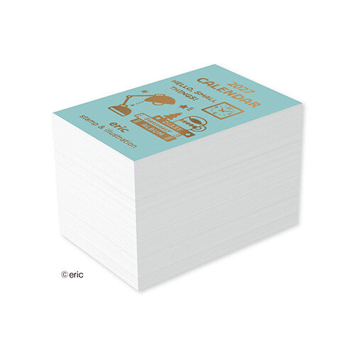 [Pre-order] eric small things - 2027 Mini Daily Tear-off Calendar