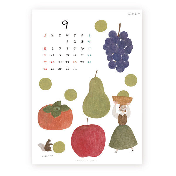 [Pre-order] Necktie 2027 Seasons - Wall Calendar