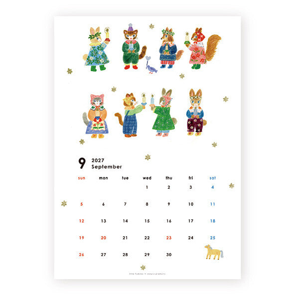 [Pre-order] Aiko Fukawa Forest Party - 2027 Wall Calendar