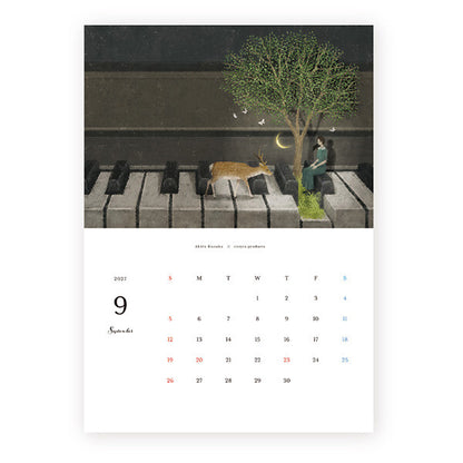 [Pre-order]  Kusaka Akira Nocturne - 2027 Wall Calendar