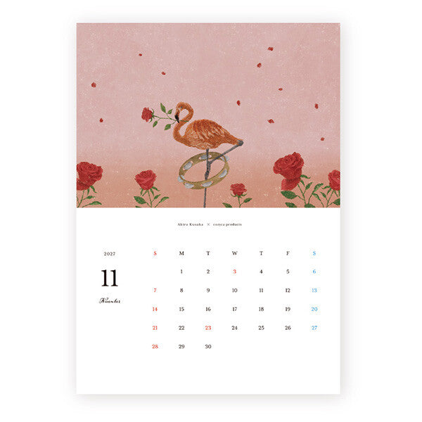 [Pre-order]  Kusaka Akira Nocturne - 2027 Wall Calendar