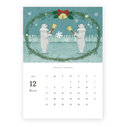 [Pre-order]  Kusaka Akira Nocturne - 2027 Wall Calendar
