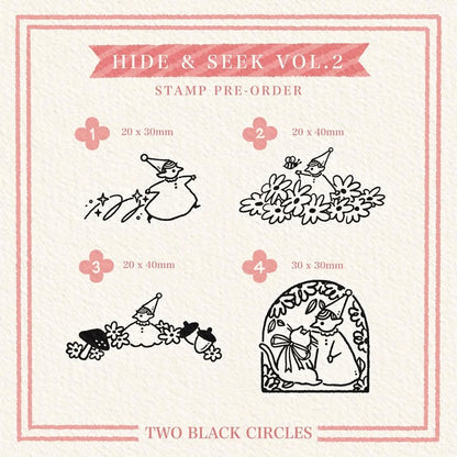 'You Did So Well' - Wooden Stamp from Hide and Seek Vol.2