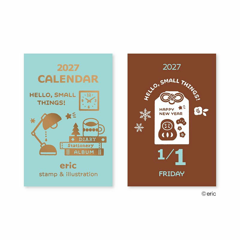 [Pre-order] eric small things - 2027 Mini Daily Tear-off Calendar
