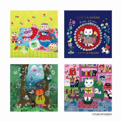 [Pre-order] Kitagishi Yumi - 2027 Mini Wall Calendar