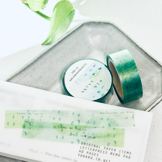 Drip of rain - CT-005 Clear Masking Tape