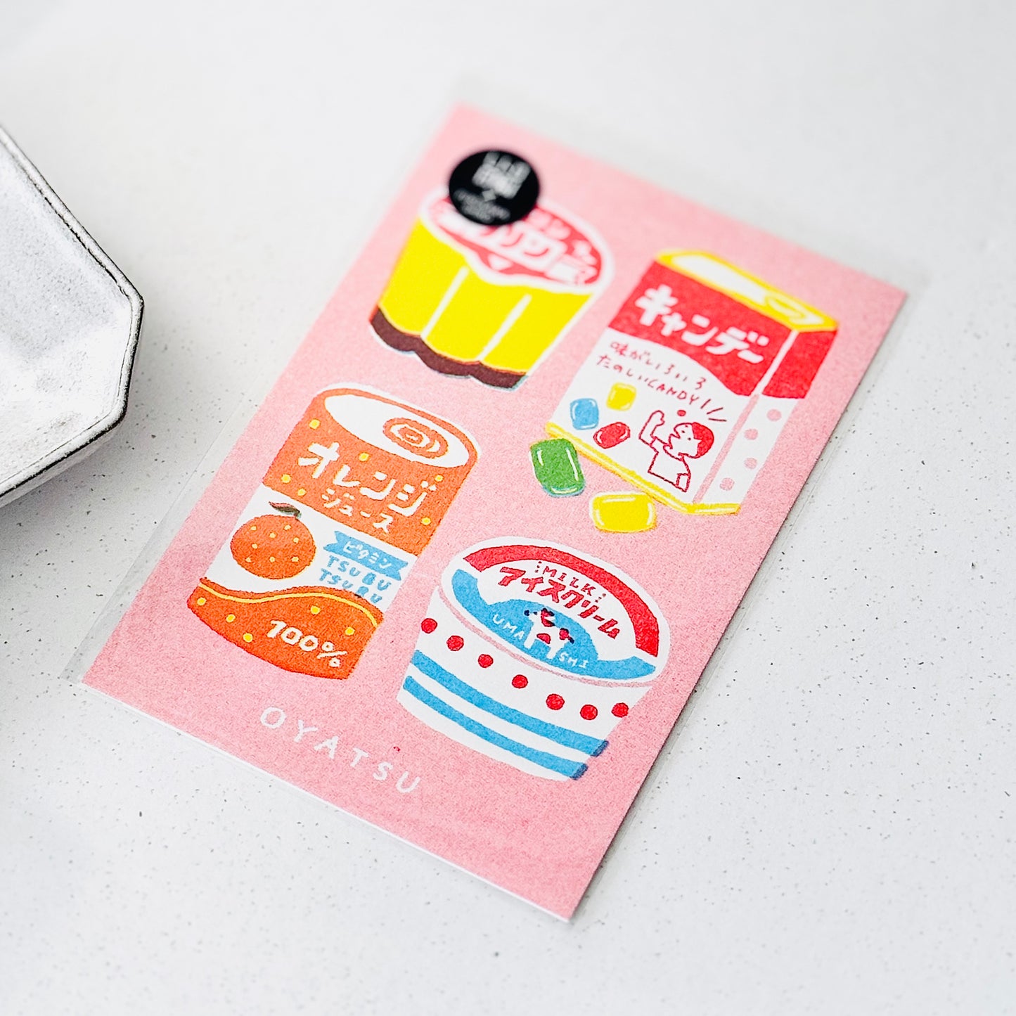 Retro Snack Time Postcard - JAM Retro Printing x Furukawashiko