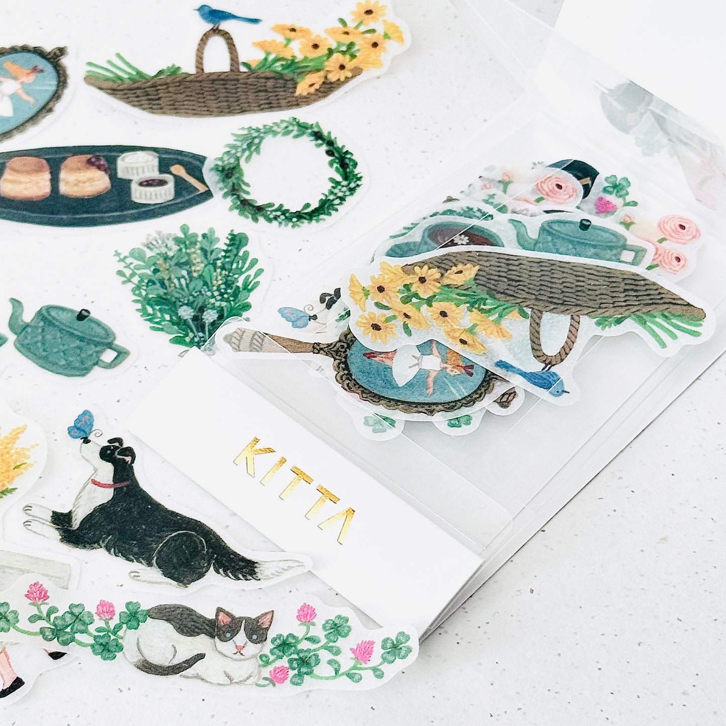 Botanical Life - Pre-cut Flake Stickers