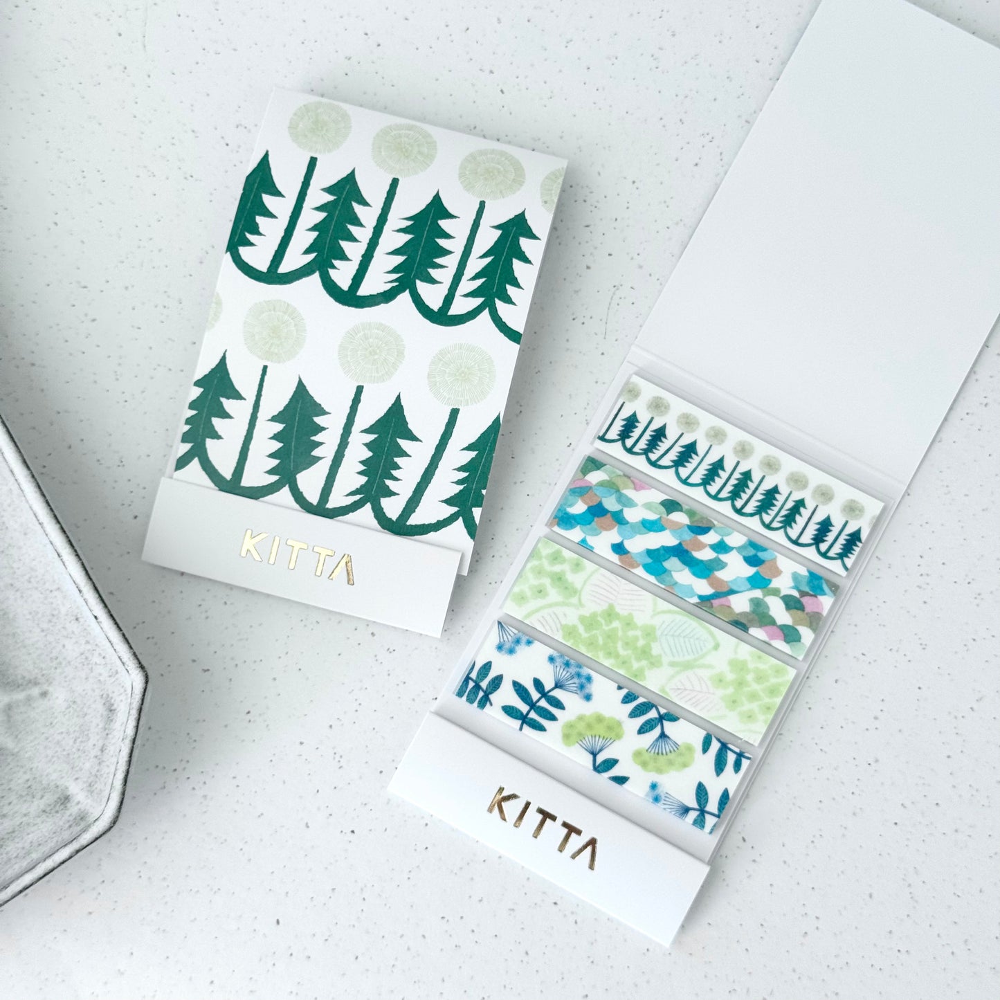 Pines and Wildflowers - Pre-cut Washi Masking Tape
