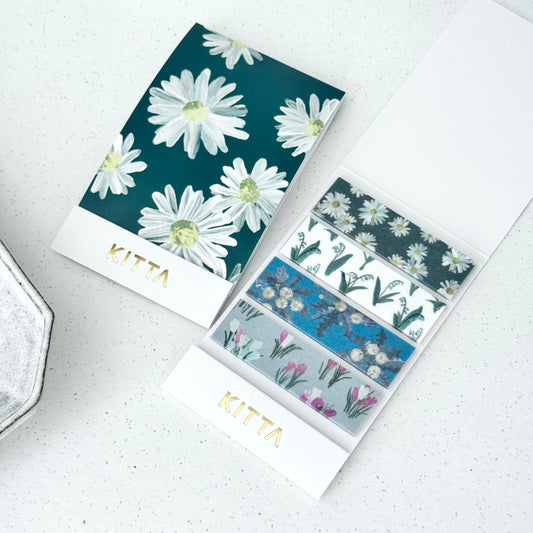Bold Chrysanthemum - Pre-cut Washi Masking Tape