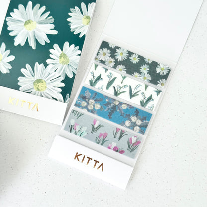 Bold Chrysanthemum - Pre-cut Washi Masking Tape