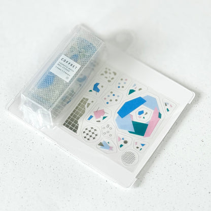Coffret Roll Sticker - Lagoon Blue