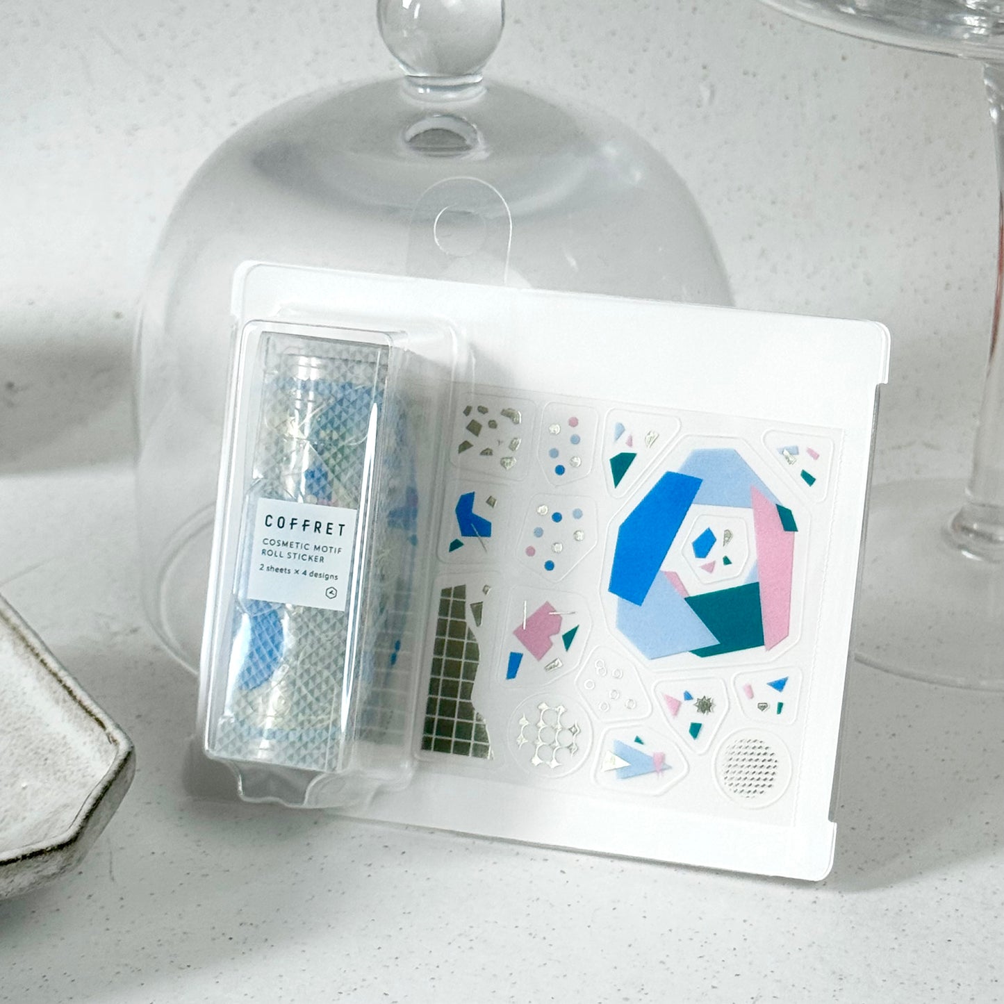 Coffret Roll Sticker - Lagoon Blue
