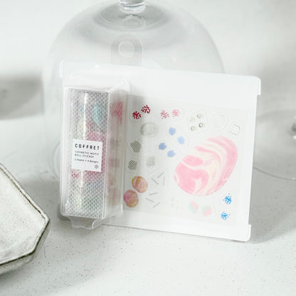 Coffret Roll Sticker - Lilac Pink