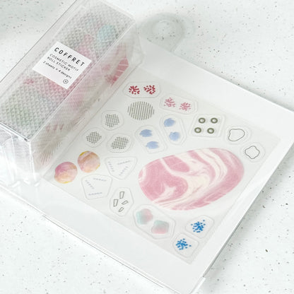 Coffret Roll Sticker - Lilac Pink