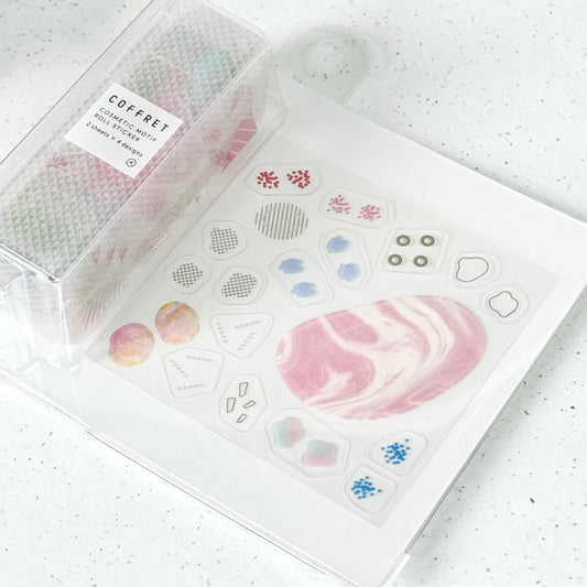 Coffret Roll Sticker - Lilac Pink