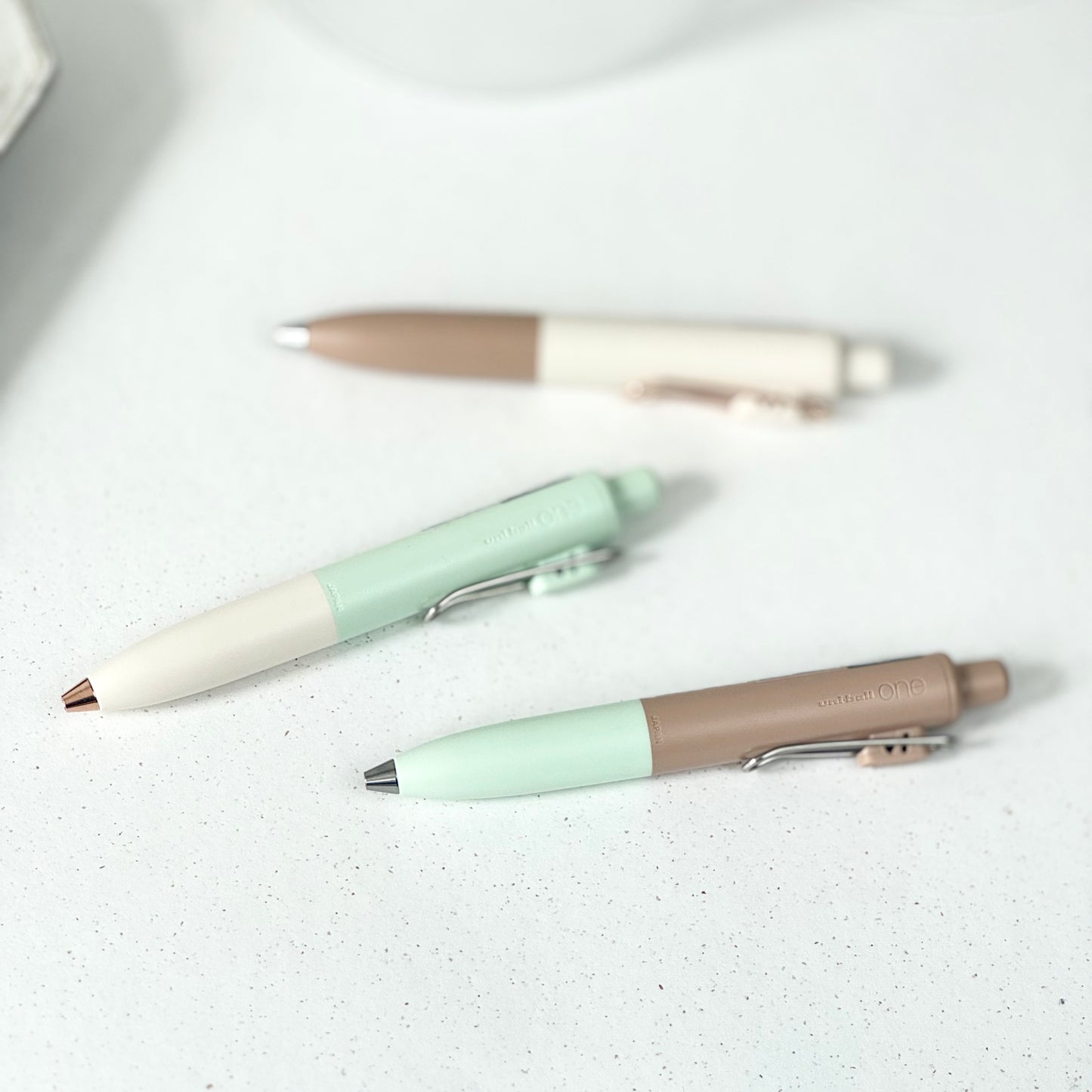 Uni-ball One P 0.38mm Gel Pen - Coffee