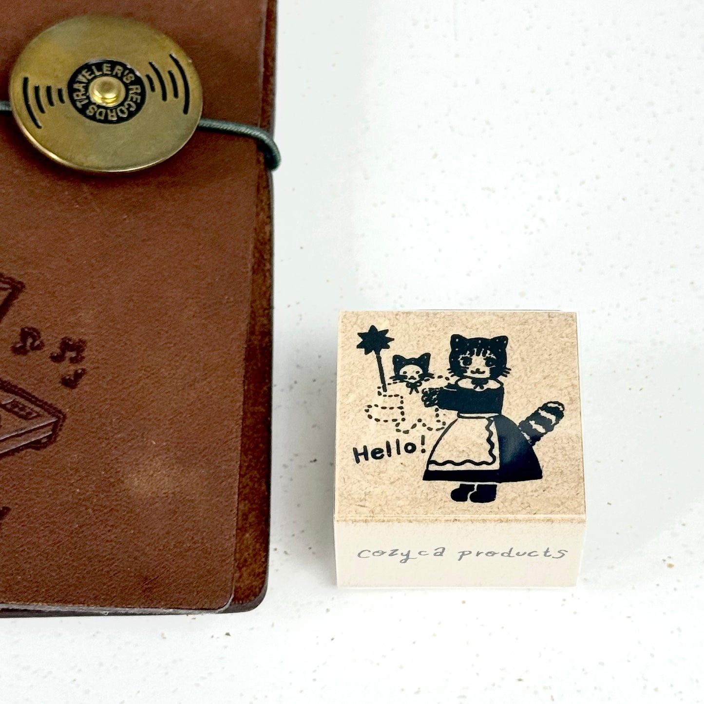 HELLO - Rubber Stamp