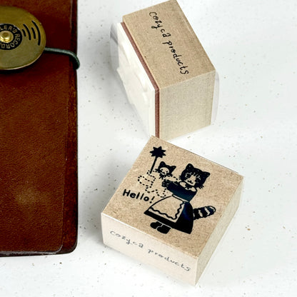 HELLO - Rubber Stamp