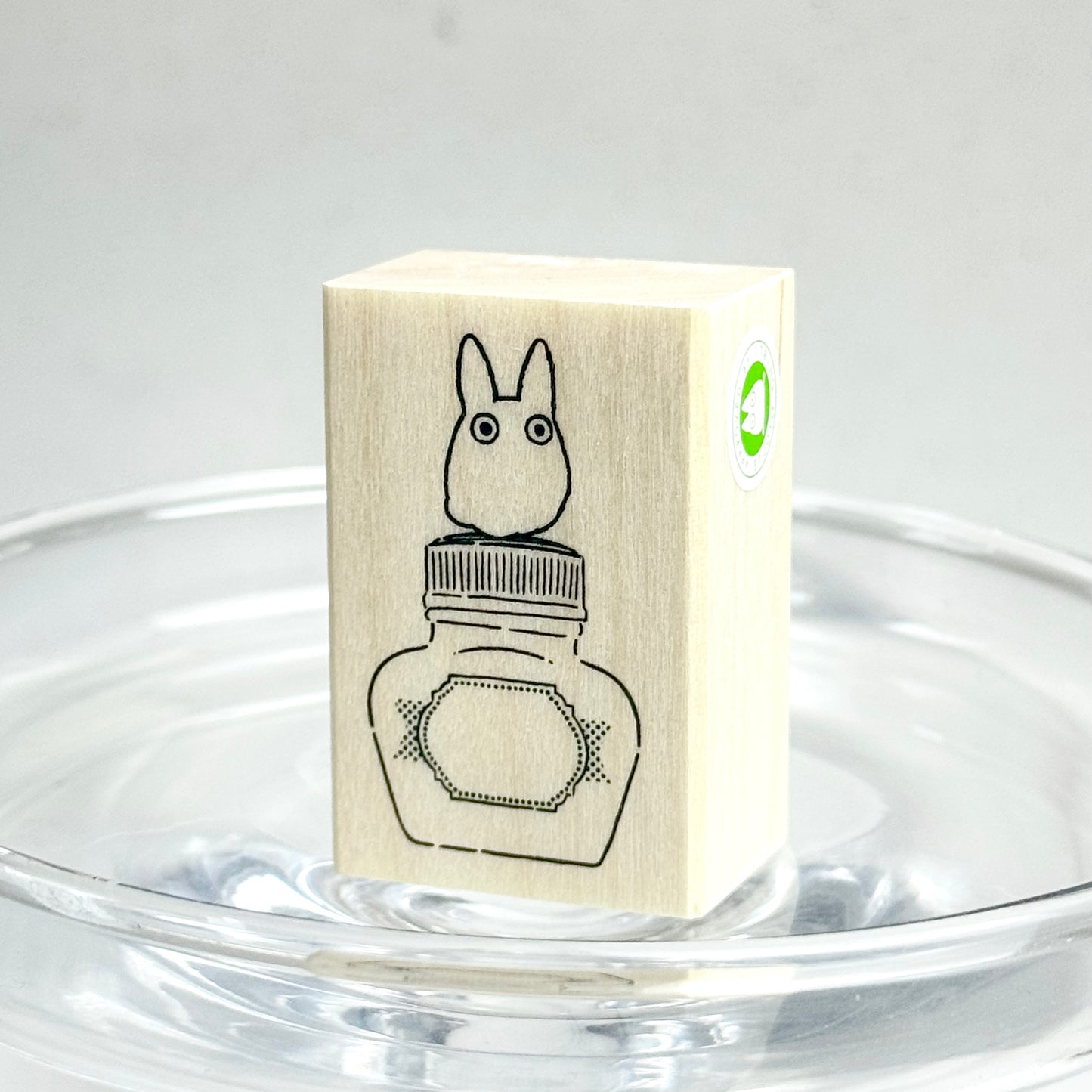 Ghibli Small Totoro Ink Bottle - Ink Companion Stamp