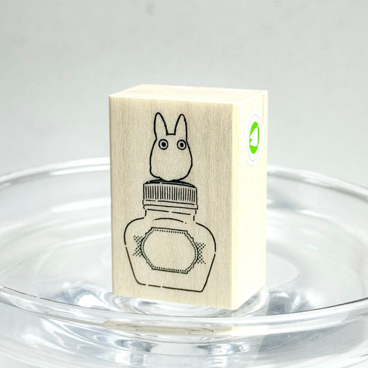 Ghibli Small Totoro Ink Bottle - Ink Companion Stamp