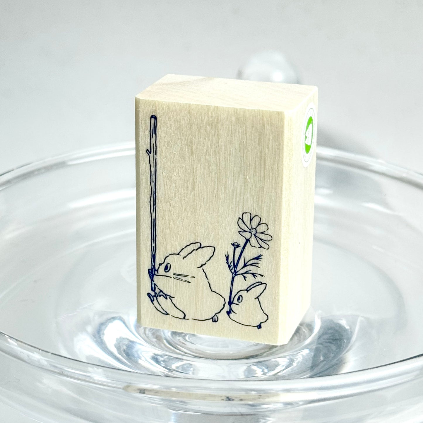 Ghibli Medium & Small Totoro - Masking Tape Companion Stamp