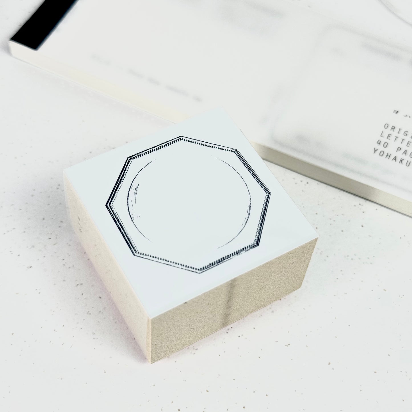 Octagonal - S-080 Rubber Stamp