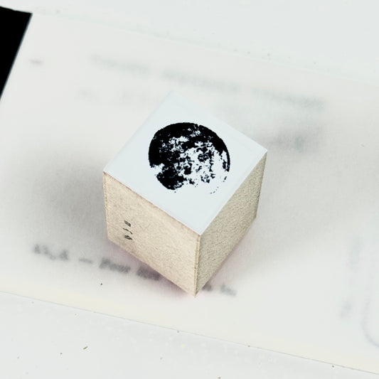 Moon - S-119 Rubber Stamp