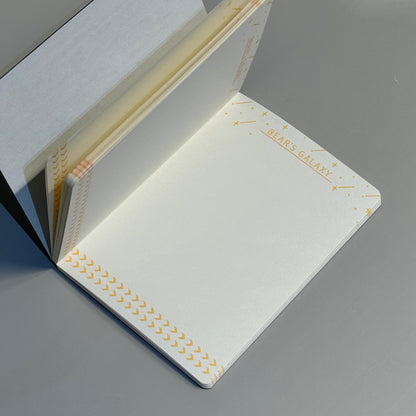 Galaxy Tours - Passport Size Notebook, fits Traveler's Notebook (Ob1toy x ROKKAKU)