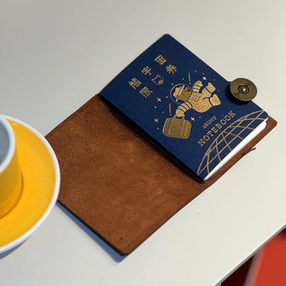 Galaxy Tours - Passport Size Notebook, fits Traveler's Notebook (Ob1toy x ROKKAKU)