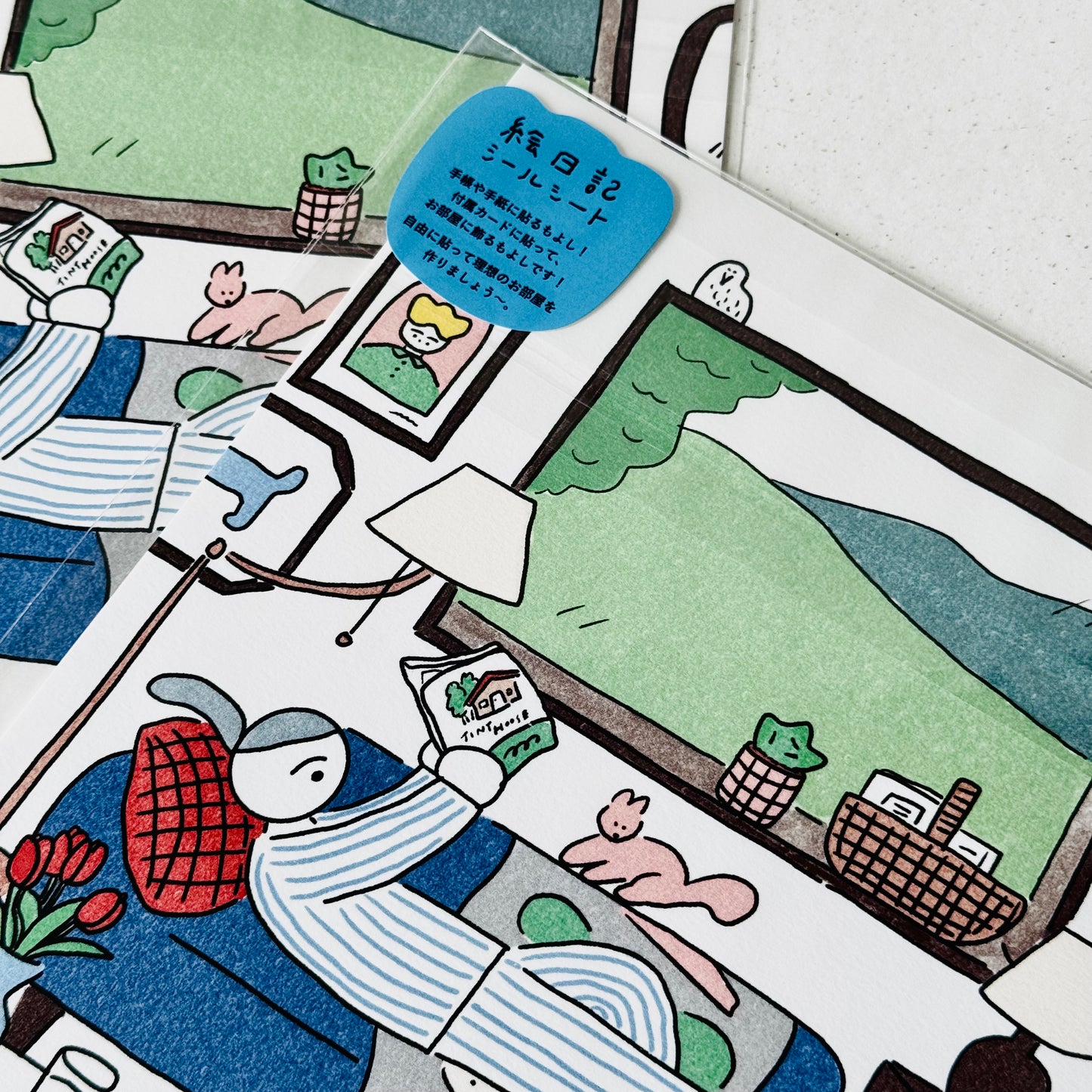 'Ideal Room' - DIY Sticker and Art Print Set