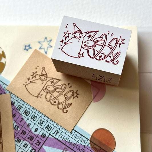 'The Tiny Stage Series' Rabbit Training Stamp