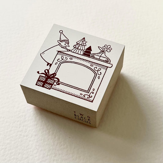 'Stars in the Stove Series' Climbing on the Stove Stamp