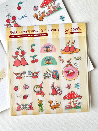'Half Month Project Series' Vol.1 Sticker